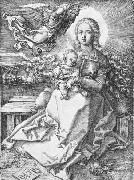 Albrecht Durer, Madonna Crowned by an Angel